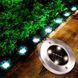 Уличный светильник с солнечной батареей в землю, 4LED, Disk Light, 1шт/ Садовый фонарь / Светильник для газона 123457745 фото 7